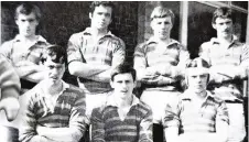  ?? Left ?? Golden boys: Rosslyn Park winners 1968, Neil Tuffs