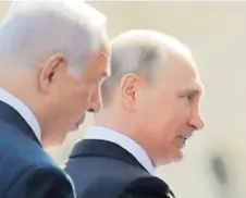  ?? REUTERS ?? Putin je pozvao Netanyahua da prekine s napadima na iranske položaje u Siriji. Pozvao je i režim u Teheranu da se suzdrži od osvetnčkih napada