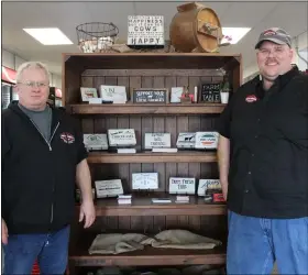  ?? LYRIC AQUINO — THE MORNING JOURNAL ?? Eric McConnell, left, is owner of McConnell Meats & Farm Market, and Steve Shinsky is general manager.