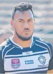  ?? Picture: JAMES OWEN ?? Tweed prop John Palavi.