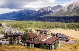  ?? CP FILE PHOTO ?? A prominent landmark near the summit on Mount Charles Stewart in the Alberta Rockies, is shown near Canmore on Sept. 3, 2020.