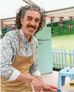  ?? ?? Giuseppe Dell’Anno on The Great British Bake Off