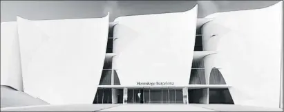  ?? HERMITAGE BARCELONA ?? Recreación de la subsede del museo ruso en Barcelona diseñada por el arquitecto japonés Toyo Ito