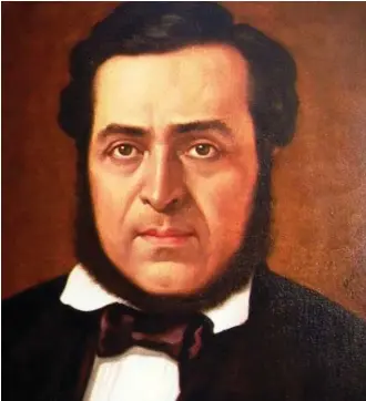  ?? PIINACOTEC­A DE LA ASAMBLEA LEGISLATIV­A ?? Este retrato de Juan Rafael Mora Porras data de 1878. Es un óleo sobre tela de Achille-Clément Bigot.