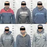  ?? / CORTESÍA ?? A los detenidos les aseguraron alrededor de 700 kilos de nuez.