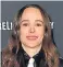  ??  ?? Ellen Page