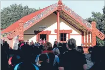  ??  ?? Caption2: Sir Maui Pomare Day was celebrated at Owae Marae in Waitara on Saturday.