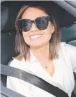  ?? Picture: JOHN GRAINGER ?? Lisa Wilkinson leaves home yesterday.