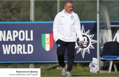  ?? ?? Francesco Calzona nuovo allenatore del Napoli