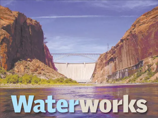  ?? Deborah Wall Las Vegas Review-Journal ?? Smooth-water raft trips begin just below Glen Canyon Dam near Page, Arizona, about a four-hour drive northeast of Las Vegas.