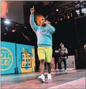  ?? SCOTT ROTH/INVISION ?? Rapper ASAP Ferg performs last month in New Jersey.