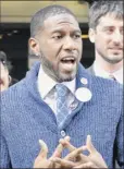  ?? John Carl D’annibale / Times Union ?? Lt. Gov. Kathy Hochul and NYC councilman Jumaane Williams face off in the Democratic primary for lieutenant governor.