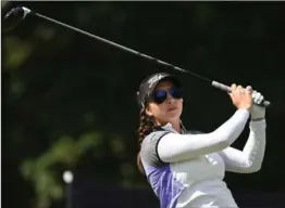  ?? SEAN KILPATRICK, THE CANADIAN PRESS ?? Canada’s Brittany Marchand won her first Symetra Tour title this year and earned her way into the Evian Championsh­ip, the final LPGA major of the season.