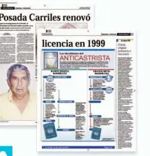  ??  ?? 12 DE FEBRERO DE 2001 DOCUMENTOS
EN EL SALVADOR REVELARON EN 2001 QUE NO SOLO TENÍA LICENCIA EN EL PAÍS, SINO QUE LA RENOVÓ EN 1999.