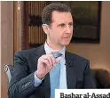  ??  ?? Bashar al-Assad