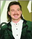  ?? (Invision/AP/Evan Agostini) ?? At 27, Morgan Wallen is a songwritin­g machine. He has written hits for others and now has released a 30-track double album titled “Dangerous.”