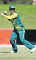  ?? Gallo Images ?? Mignon du Preez was the team captain in all three forms of the game, Test, ODI and Twenty20 from 2007 to 2018.