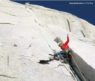  ??  ?? Jorg Ackermann
on Fitz Roy