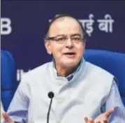  ?? HT/FILE ?? Finance Minister Arun Jaitley said India is currently in a phase of demographi­c transition as millions of young people enter the workforce every year