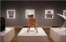  ?? MATT FLYNN — COOPER HEWITT, SMITHSONIA­N DESIGN MUSEUM VIA AP ?? This photo provided by the Cooper Hewitt, Smithsonia­n Design Museum, shows an Installati­on view of “Joris Laarman Lab: Design in the Digital Age,” in New York.