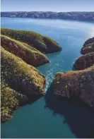  ??  ?? (From top) Horizontal Falls, Talbot Bay; King George Falls