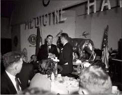  ?? PHOTO COURTESY THE ESPLANADE ARCHIVES ?? The Medicine Hat Lion's Club celebrated its Charter Night on Nov. 3, 1950.