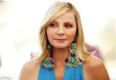  ?? /CORTESÍA
HBO ?? Kim Cattrall. La chispa de Samantha Jones se extrañará en el nuevo proyecto.