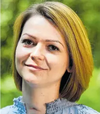  ??  ?? Poisoned Yulia Skripal has released a video message