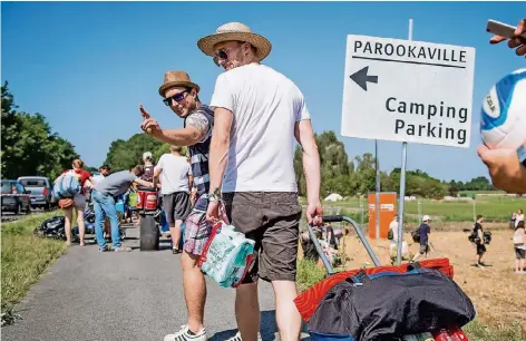  ?? ARCHIVFOTO: THOMAS BINN ?? Diesmal finden die Fans zwei getrennte Campingber­eiche auf dem Festivalge­lände vor.