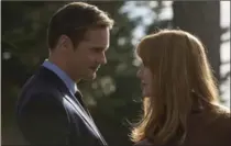  ?? HBO ?? Alexander Skarsgard and Nicole Kidman play gorgeous, rich Perry and Celeste in “Big Little Lies.”