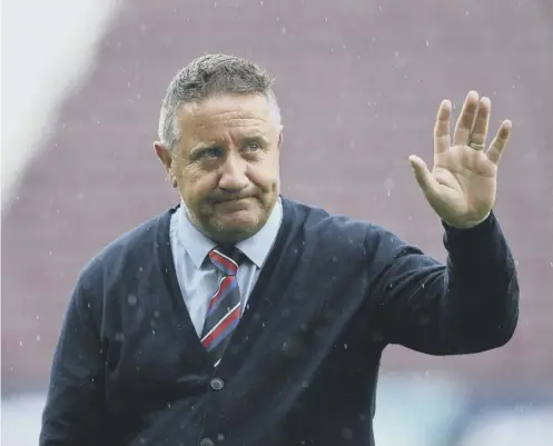  ??  ?? 0 Inverness CT boss John Robertson is currently on compassion­ate leave but is in occasional touch with stand-in Neil Mccann