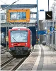  ?? Archivfoto: Kaya ?? Das Projekt Regio-s-bahn soll an Fahrt gewinnen. Ein wichtiges Ziel ist der Ausbau der Illertalba­hn.