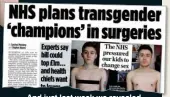  ??  ?? And just last week we revealed how the NHS is planning on training up hundreds of GPs as transgende­r ‘champions’.