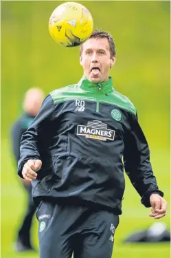  ?? Picture: SNS Group. ?? Celtic boss Ronny Deila has set challengin­g targets for the coming season.