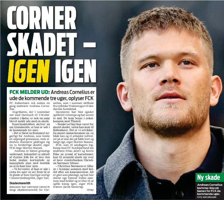 CORNER SKADET IGEN IGEN PressReader