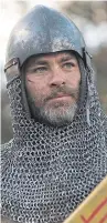  ??  ?? Above: Chris Pine in The Outlaw King.