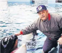  ??  ?? Marineland founder John Holer: “Animals were his family.”