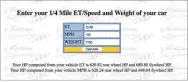  ??  ?? Dynos are fun, but nothing is a better indicator of horsepower than the drag strip. As long as you know the weight of your truck on race day, you can calculate how much power it’s sending to the wheels using the elapsed time and trap speed listed on your time slip. Accurate online horsepower calculator­s can be found at Wallacerac­ing.com or Competitio­ndiesel.com. While both ET and mph can get you a very close ballpark hp number, using trap speed is always the more accurate of the two.