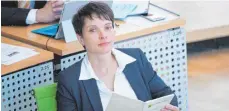  ?? FOTO: DPA ?? Der Weg für eine Anklage gegen Frauke Petry ist frei.