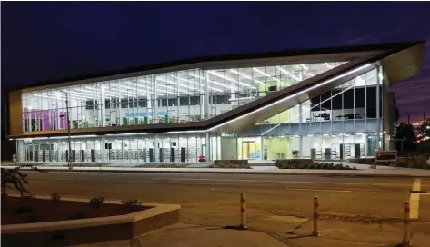  ?? (Special to the Commercial) ?? The newly constructe­d Pine Bluff/Jefferson County Main Library at 600 S. Main St. will not open to in-person services until coronaviru­s numbers decrease in Jefferson County.