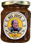  ?? ?? Jarring: Clarkson’s pricey honey