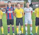  ?? FOTO: LEIOA ?? Capitán Córdoba llevó el brazalete