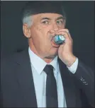  ?? FOTO: EFE ?? Ancelotti, ayer en el Bernabéu