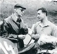  ?? ARCHIVO PUIG BULTÓ ?? Paco Bultó (izquierda) con su sobrino Oriol Puig Bultó, cofundador­es de Bultaco en 1958 Xavier Jordi (arriba a la derecha) organizó el primer campeonato de trial de EE.UU. en 1971