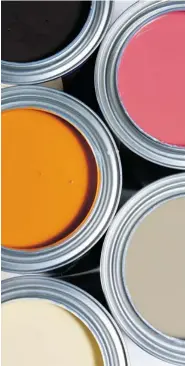  ?? MALCOLM Taylor/postmedia News ?? Paints are designed to be used on certain surfaces
and to perform well under different conditions.