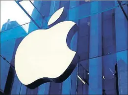  ?? MIKE SEGAR / REUTERS ?? Apple superó las expectativ­as de Wall Street