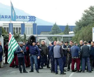  ??  ?? Rovereto Alla Marangoni rischia di tornare la tensione degli anni scorsi