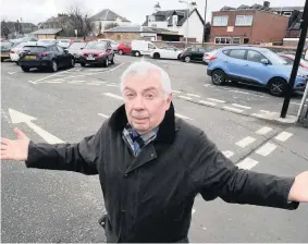  ??  ?? Confusion New parking charges have sparked anger and mystery in equal measure with former council leader Hugh Hunter, pictured, among those opposing