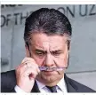  ??  ?? Sigmar Gabriel besuchte Yad Vashem, nicht aber den Premier