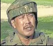  ??  ?? Major Gogoi